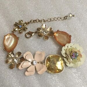 Floral Statement Bracelet